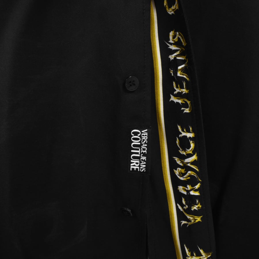 Versace Jeans Couture Chromo Shirt Black | Mainline Menswear